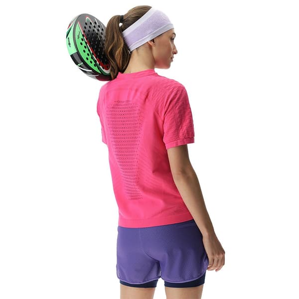 Uyn Kortärmad T-shirt Padel Series Rosa XS Kvinna