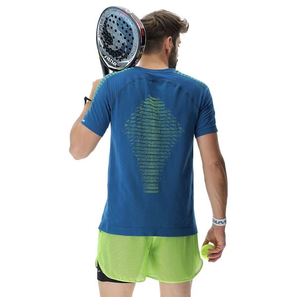Uyn Kortärmad T-shirt Padel Series Smash Blå S Man