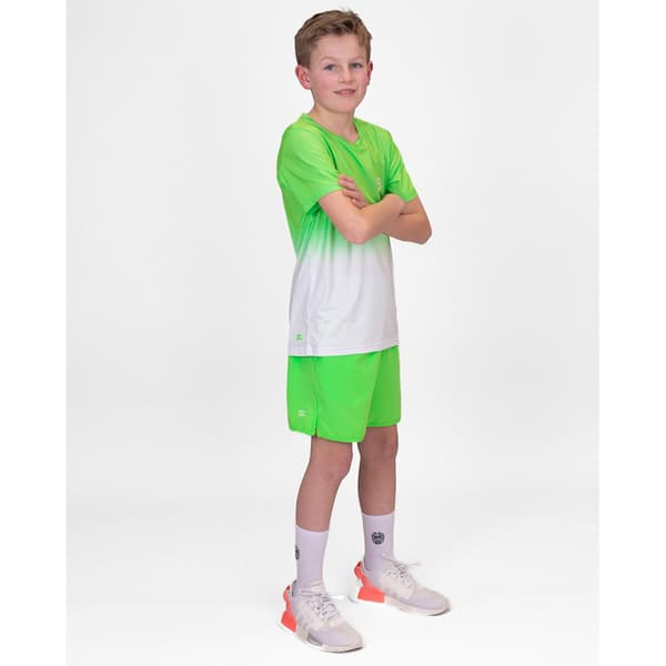 Bidi Badu Kortärmad T-shirt Crew Gradiant Grönt 164 cm Pojke