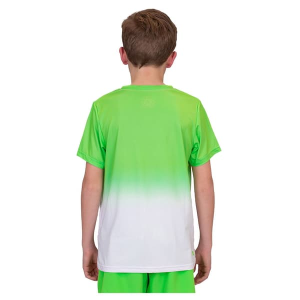 Bidi Badu Kortärmad T-shirt Crew Gradiant Grönt 164 cm Pojke
