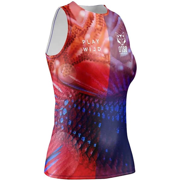 Otso Ärmlös T-shirt Coral Flerfärgad XS Kvinna