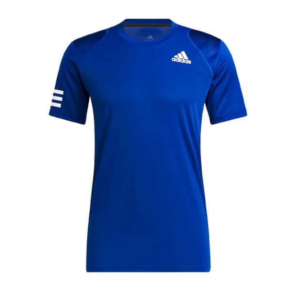 Adidas Lyhythihainen T-paita Club 3 Stripes Sininen S Mies