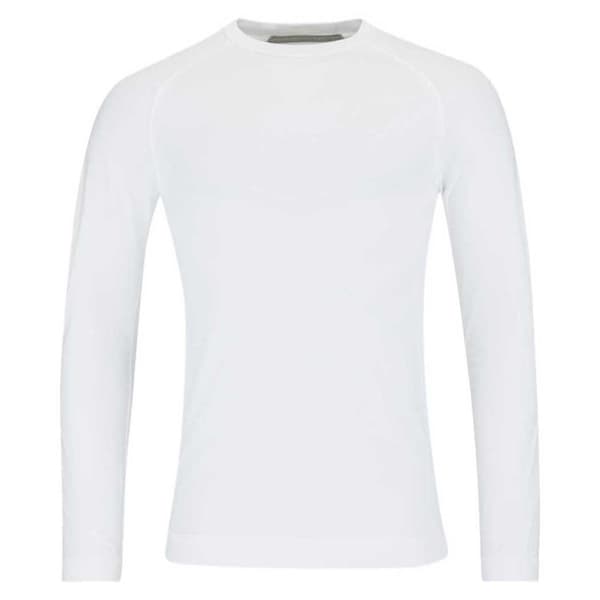 Head Racket Langærmet T-shirt Sømløs Flex Hvid L Mand