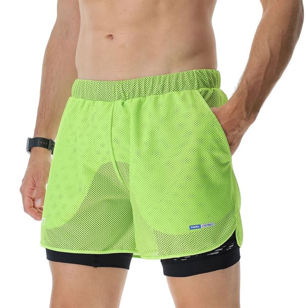 Uyn Shorts Padel Series 2 In 1 Grøn M Mand