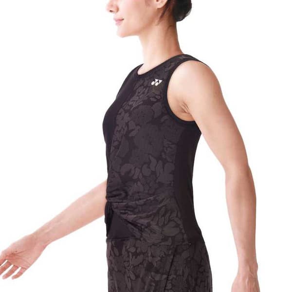 Yonex Ärmlös T-shirt 20691ex Svart S Kvinna