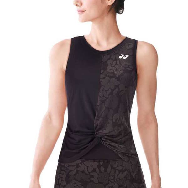 Yonex Ärmlös T-shirt 20691ex Svart S Kvinna