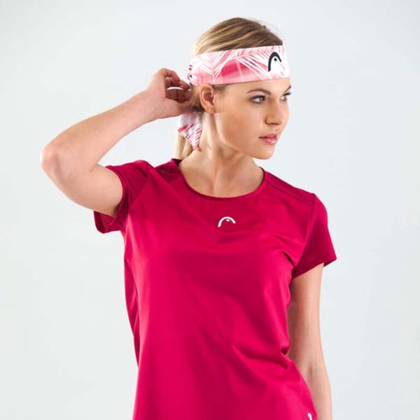 Head Racket Lyhythihainen T-paita Tie-break Pinkki XS Nainen