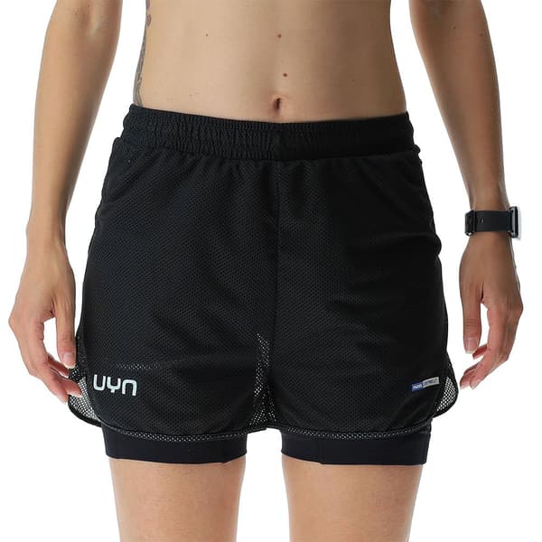 Uyn Shorts Padel Series 2 In 1 Sort S Kvinde