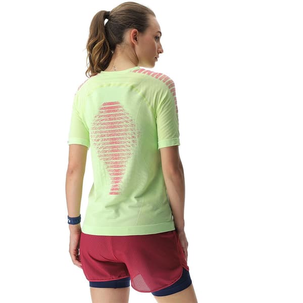 Uyn Kortärmad T-shirt Padel Series Smash Grönt S Kvinna