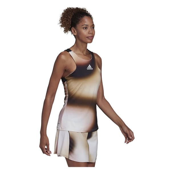 Adidas Ærmeløs T-shirt Mel Beige S Kvinde