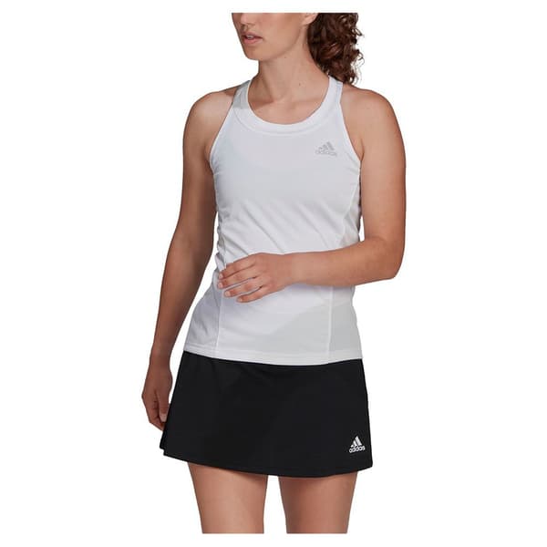 Adidas Ærmeløs T-shirt Club Hvid L Kvinde