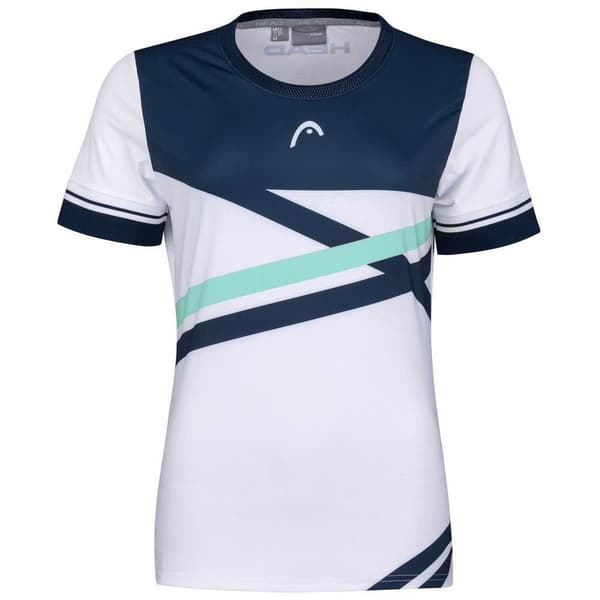 Head Racket Kortærmet T-shirt Performance Hvid XS Kvinde