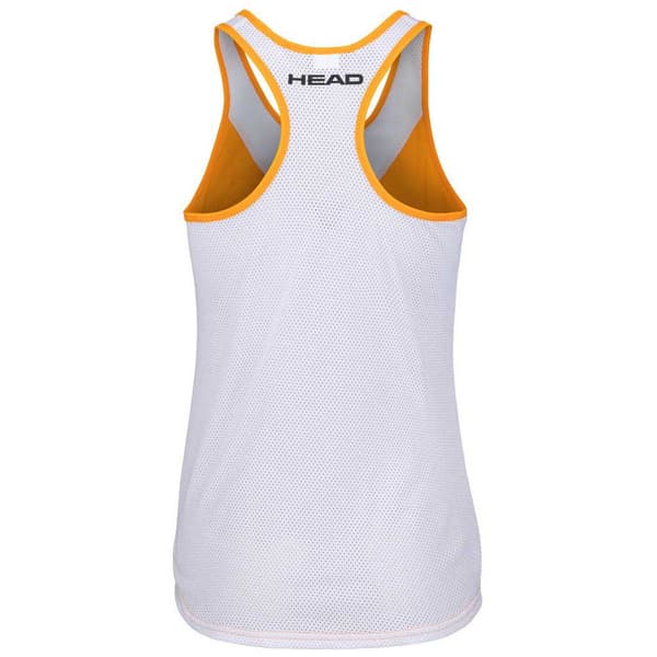 Head Racket Ærmeløs T-shirt Tenley Orange XS Kvinde