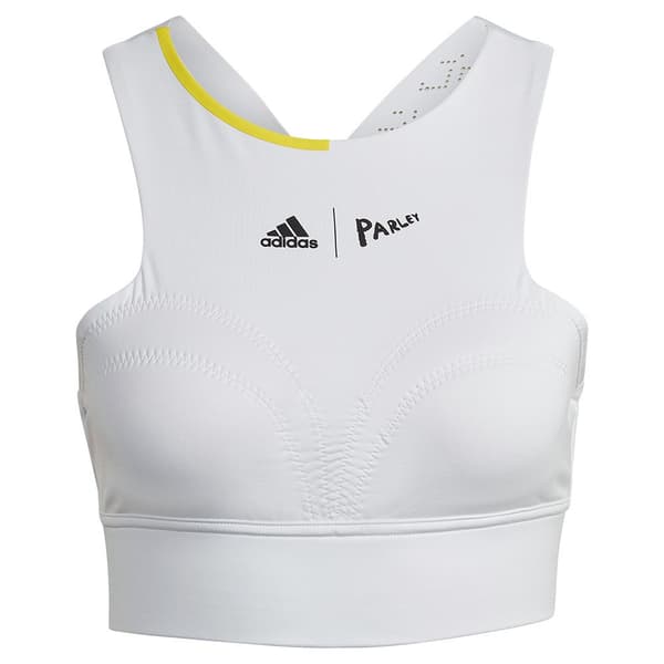 Adidas Ärmlös T-shirt London Crop Vit M Kvinna