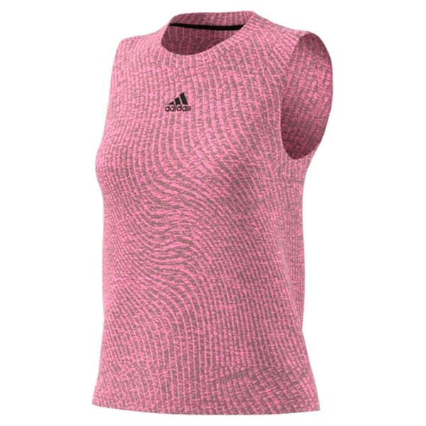 Adidas Ärmlös T-shirt Match Rosa L Kvinna