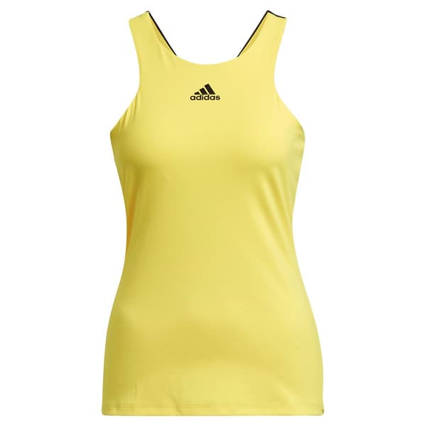Adidas Ärmlös T-shirt Gul XS Kvinna