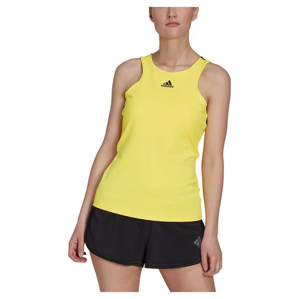 Adidas Ärmlös T-shirt Gul XS Kvinna