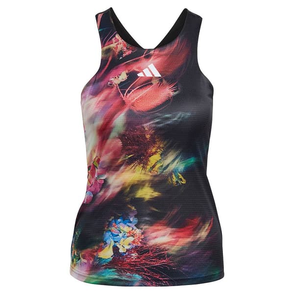 Adidas Ärmlös T-shirt Mel Svart L Kvinna