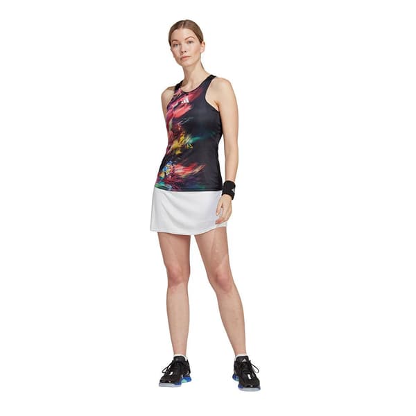Adidas Ärmlös T-shirt Mel Svart L Kvinna
