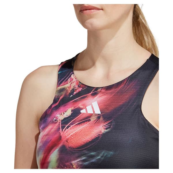 Adidas Ärmlös T-shirt Mel Svart L Kvinna