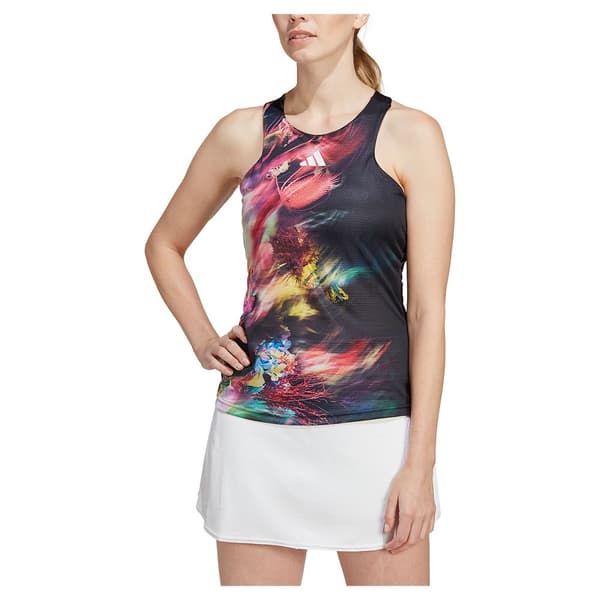 Adidas Ärmlös T-shirt Mel Svart L Kvinna