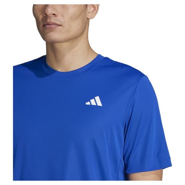 Adidas Club 3 Stripes T-shirt Med Korta ärmar Blå M Man