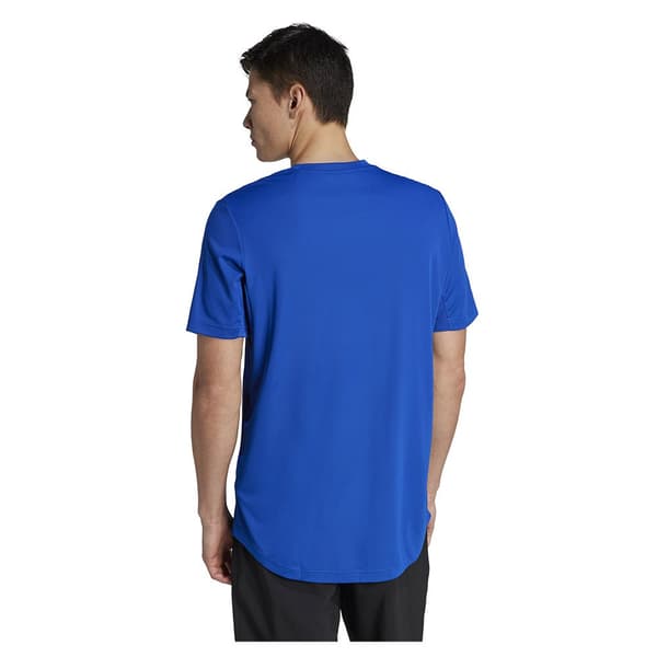 Adidas Club 3 Stripes T-shirt Med Korta ärmar Blå M Man