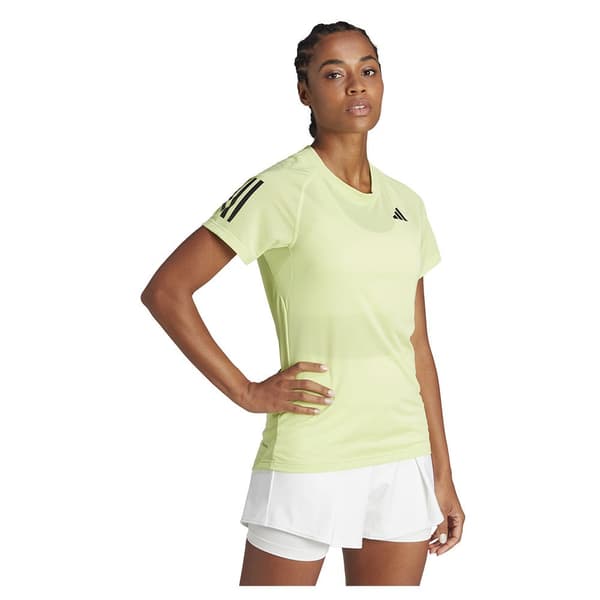 Adidas Kortärmad T-shirt Club Grönt S Kvinna