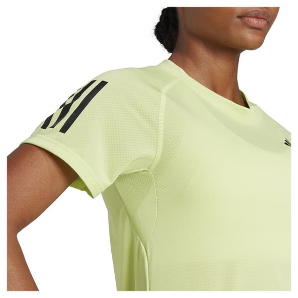 Adidas Kortärmad T-shirt Club Grönt S Kvinna