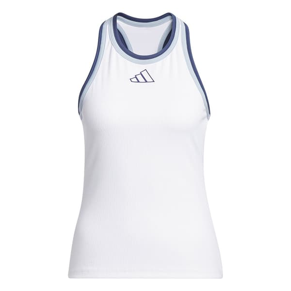Adidas Ärmlös T-shirt Clubhouse Classic Premium Vit XS Kvinna