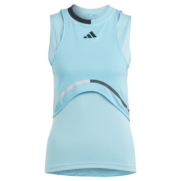 Adidas Ærmeløs T-shirt Heat.rdy Match Blå M Kvinde