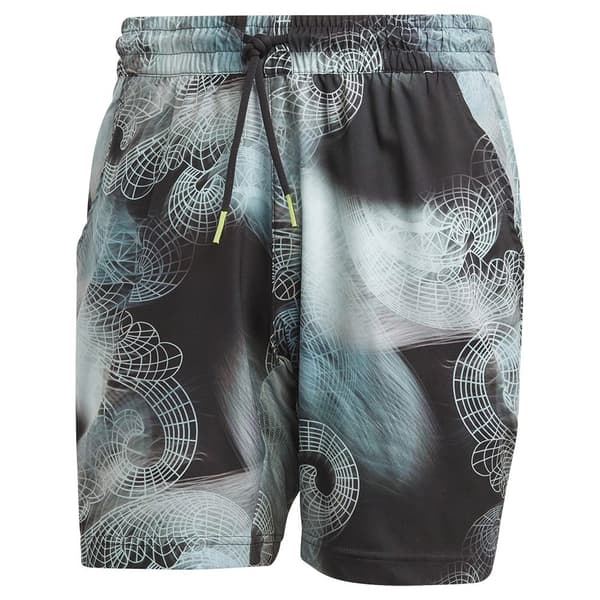 Adidas Shorts Printed Aeroready Ergo Pro Vit,Svart,Grå M Man