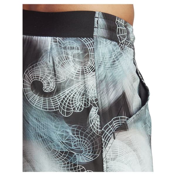 Adidas Shorts Printed Aeroready Ergo Pro Vit,Svart,Grå M Man