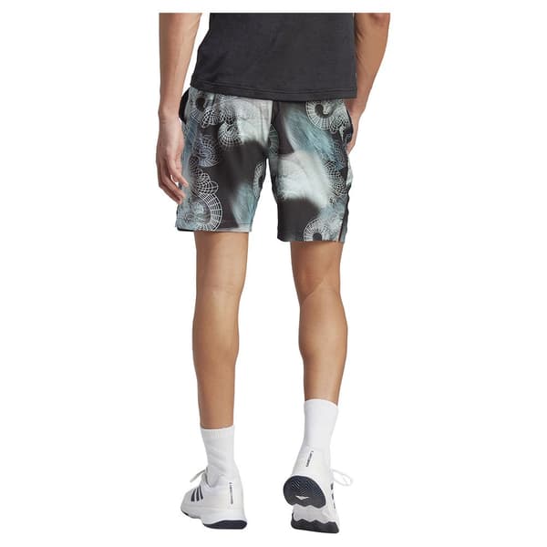Adidas Shorts Printed Aeroready Ergo Pro Vit,Svart,Grå M Man