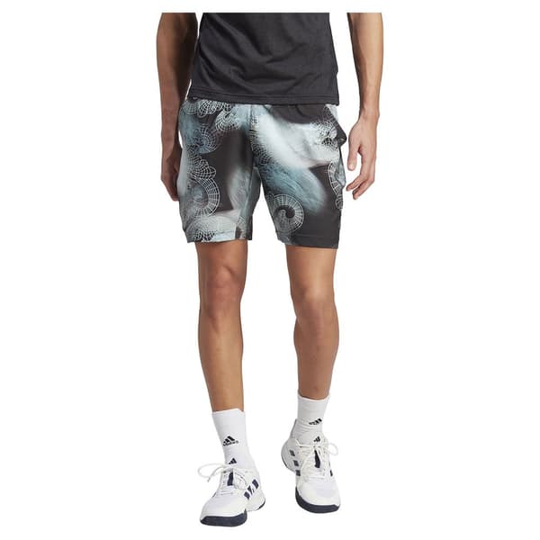 Adidas Shorts Printed Aeroready Ergo Pro Vit,Svart,Grå M Man