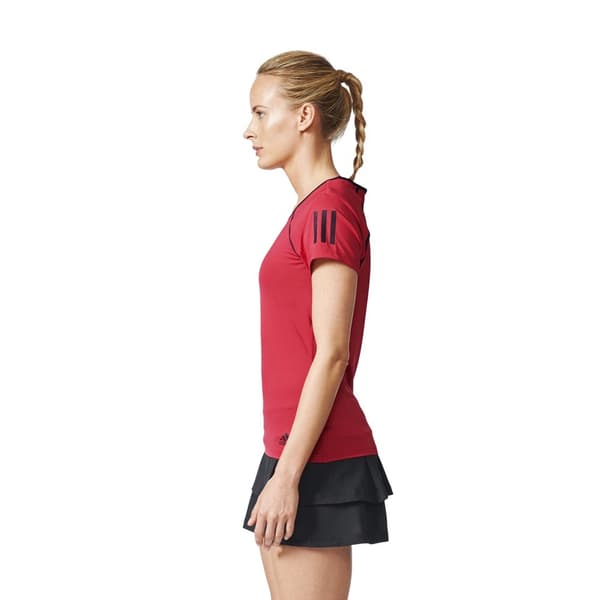 Adidas Lyhythihainen T-paita Club Pinkki XS Nainen