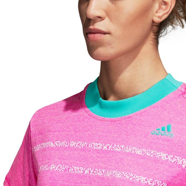 Adidas Lyhythihainen T-paita Seasonal Pinkki M Nainen