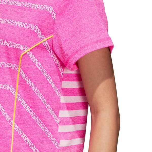 Adidas Lyhythihainen T-paita Seasonal Pinkki M Nainen