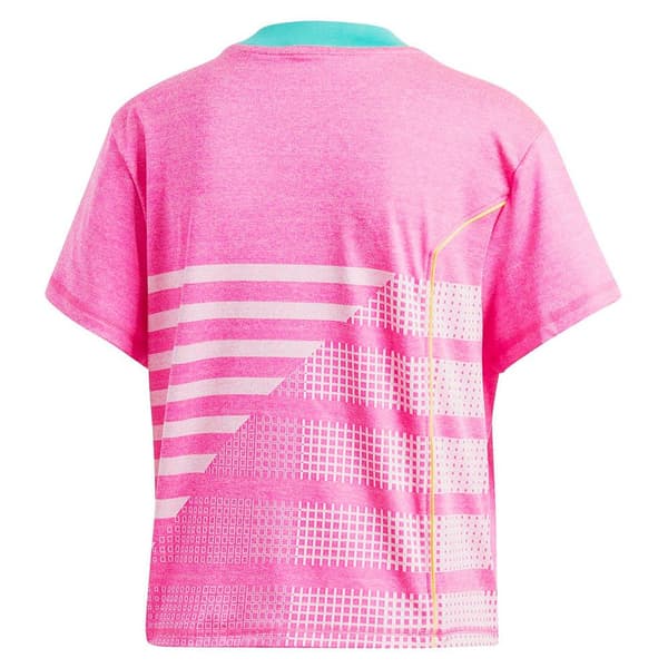 Adidas Lyhythihainen T-paita Seasonal Pinkki M Nainen