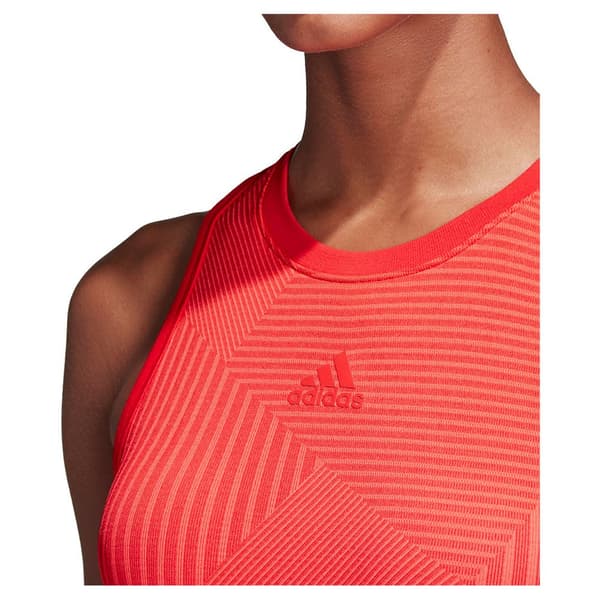Adidas Ärmlös T-shirt Match Code Röd L Kvinna