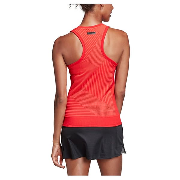 Adidas Ärmlös T-shirt Match Code Röd L Kvinna