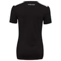 Miniatyrbillede 2 af 2: Head Racket Kortærmet T-shirt Club 22 Sort M Kvinde