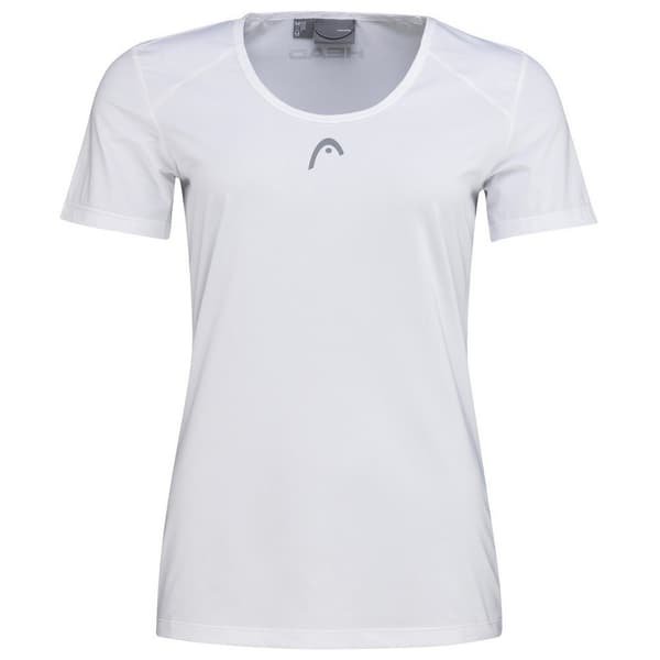 Head Racket Kortærmet T-shirt Club 22 Hvid L Kvinde
