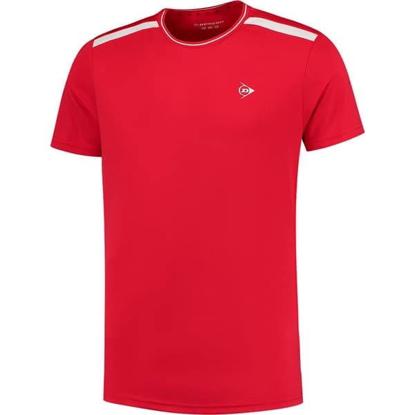 Dunlop Kortærmet T-shirt Club Rød XL Mand