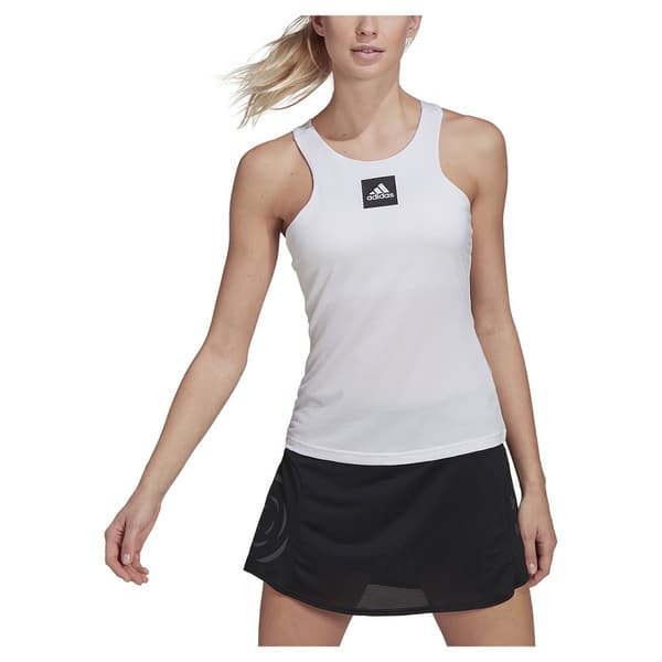 Adidas Ärmlös T-shirt Par T Y Vit XS Kvinna