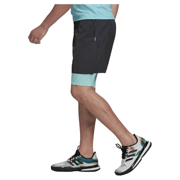 Adidas Shorts Paris 2 In 1 7´´ Grå S Man