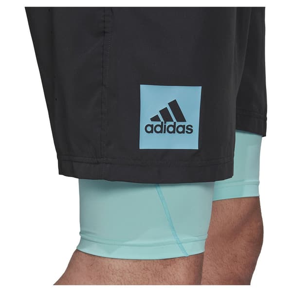 Adidas Shorts Paris 2 In 1 7´´ Grå S Man