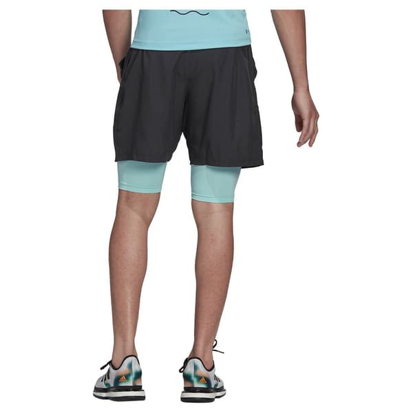 Adidas Shorts Paris 2 In 1 7´´ Grå S Man