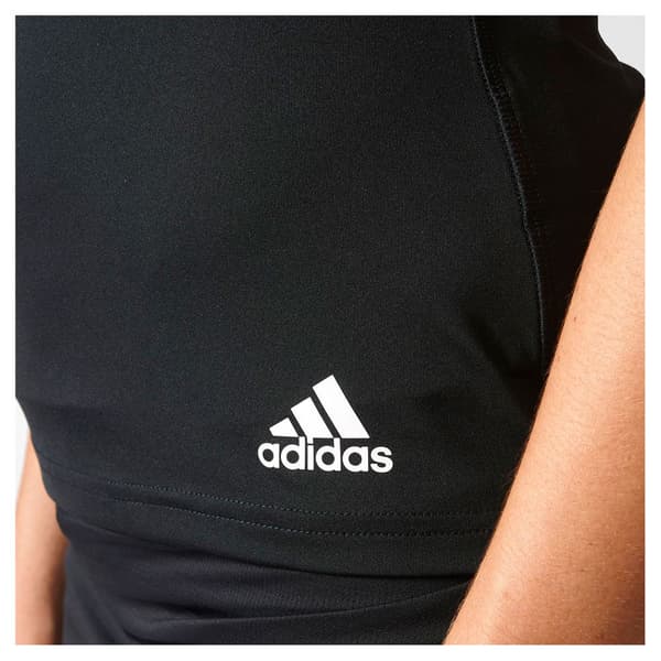 Adidas Kort Ärm T-shirt Club Svart XS Kvinna