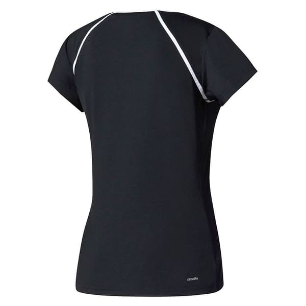 Adidas Kort Ärm T-shirt Club Svart XS Kvinna